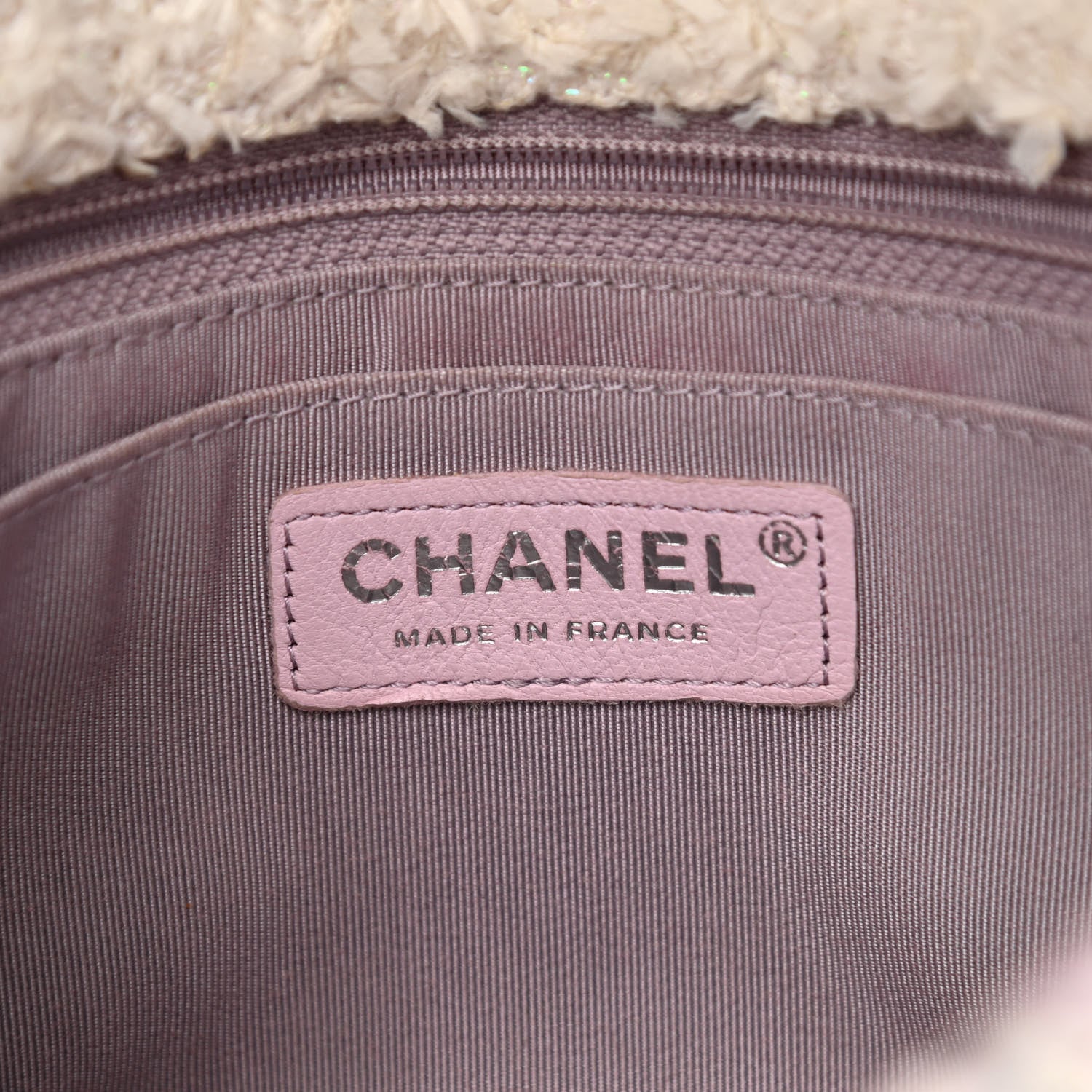 Chanel Tweed Medium Single Flap Pink 6 of 11
