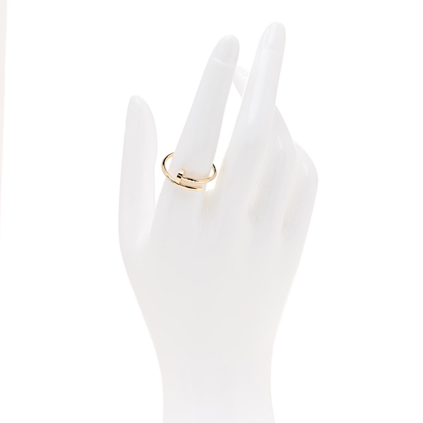 18K Yellow Gold Small Juste Un Clou Ring 58 8.25