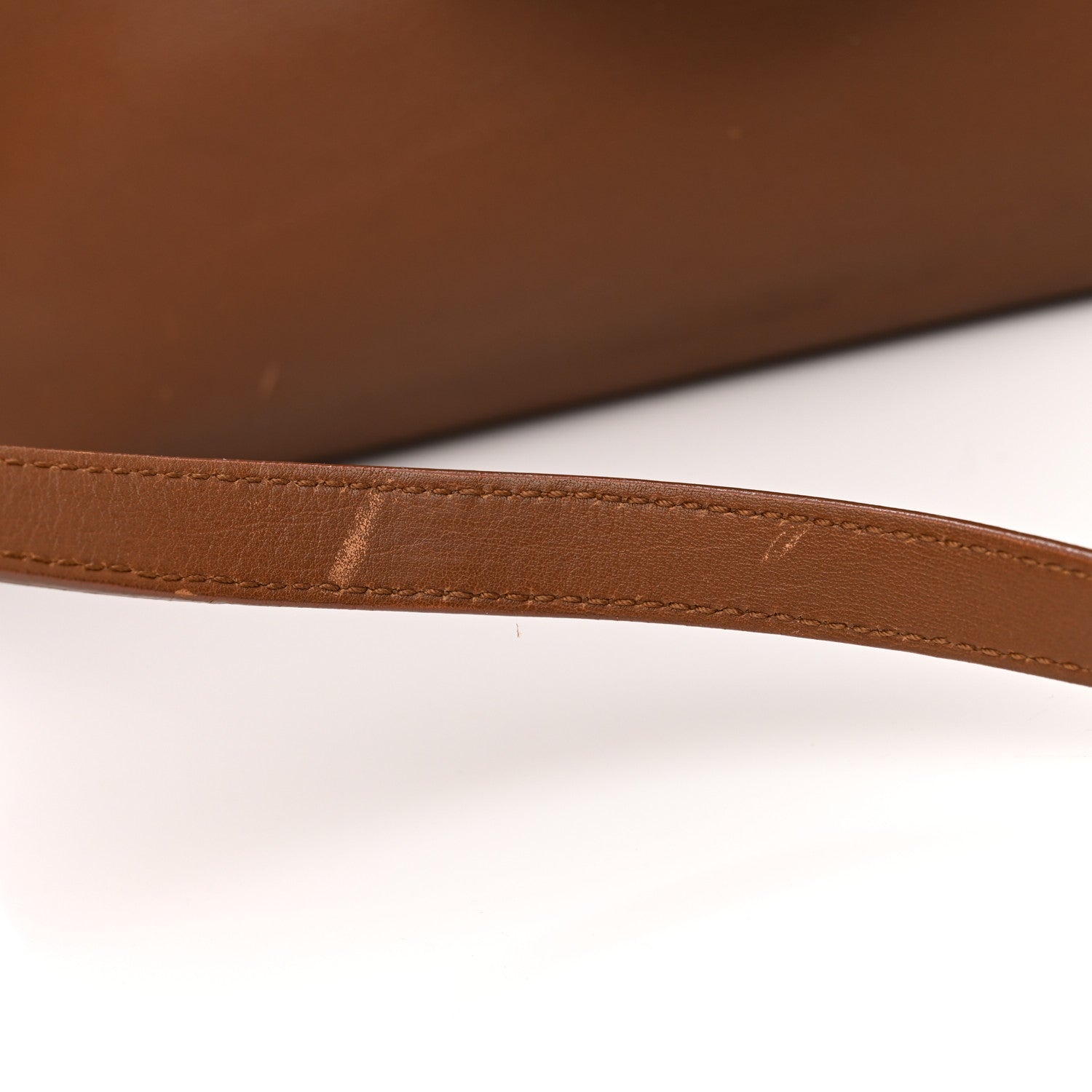 Saint Laurent Calfskin Small Classic Y Cabas Cognac 16 of 18