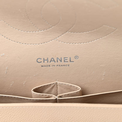 Chanel Caviar Quilted Jumbo Double Flap Beige Clair 7 of 21