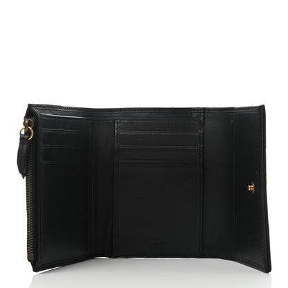 Gucci Calfskin Matelasse GG Marmont Wallet Black 5 of 7