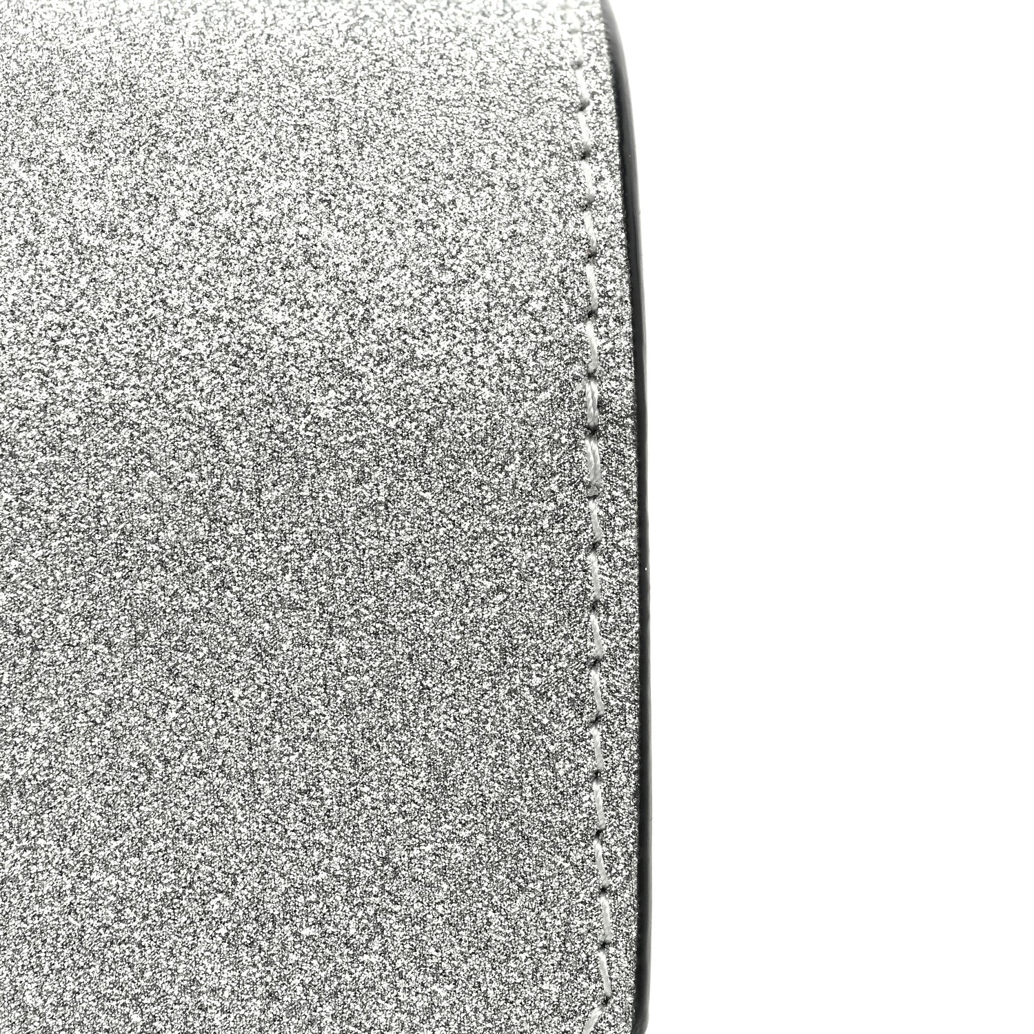 Christian Louboutin Glitter Calfskin Loubi54 Wallet On Chain Silver 11 of 11