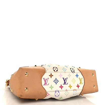 Louis Vuitton Monogram Multicolor Judy MM White 4 of 15