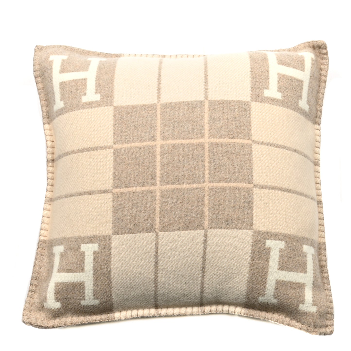 Wool Cashmere Avalon III Pillow PM Coco Camomille
