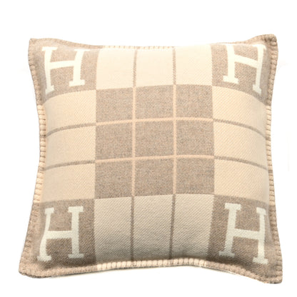 Hermes Wool Cashmere Avalon III Pillow PM Coco Camomille 1 of 3