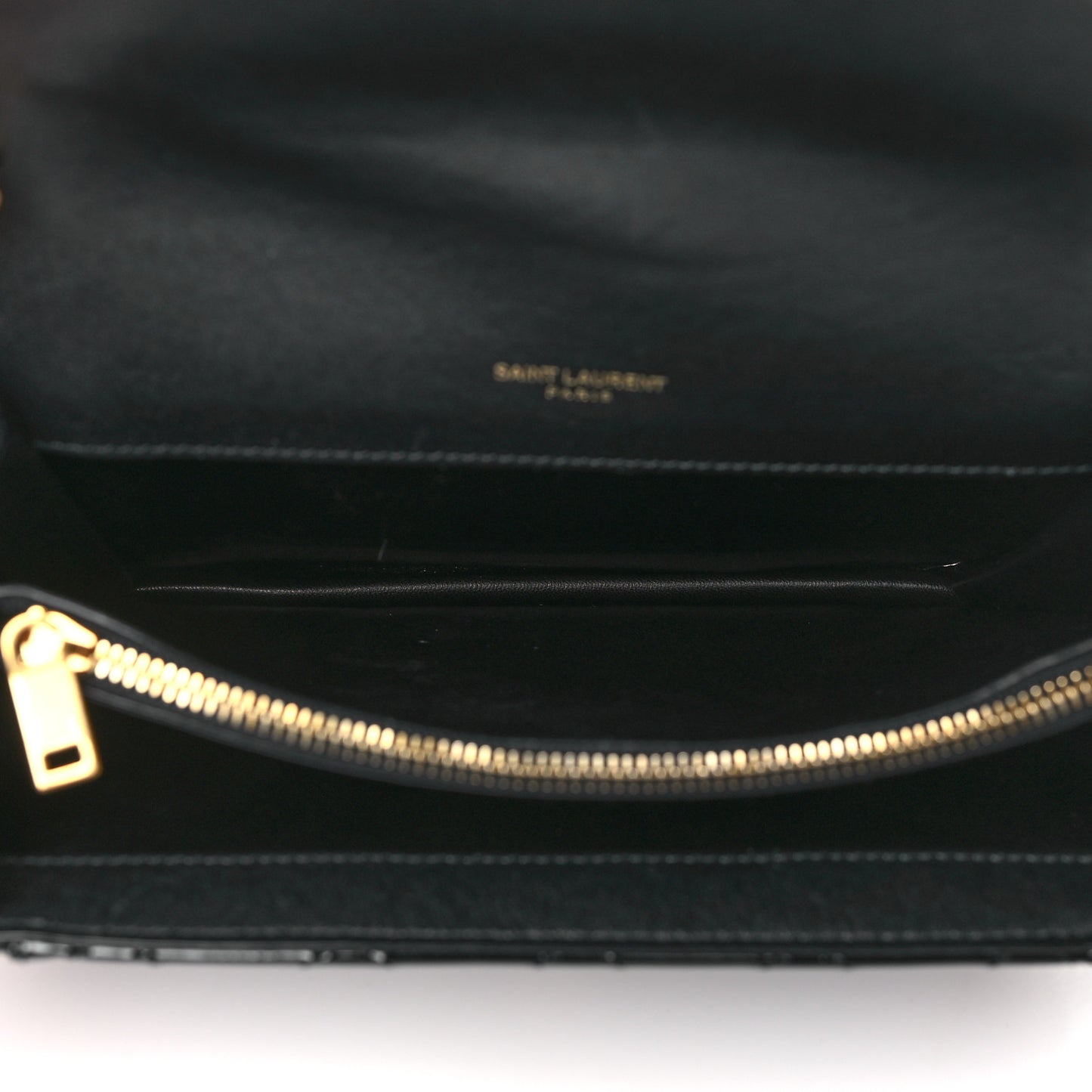 Lambskin Patent Quilted Mini Gaby Satchel Black