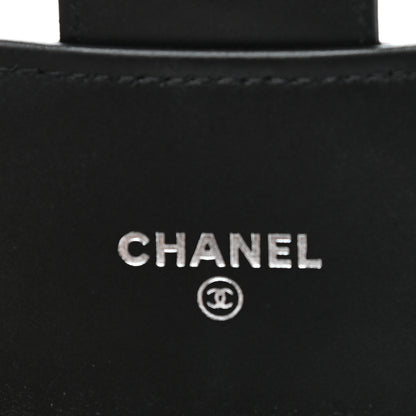 Chanel Patent Calfskin Quilted Small Flap Wallet Black 6 of 7