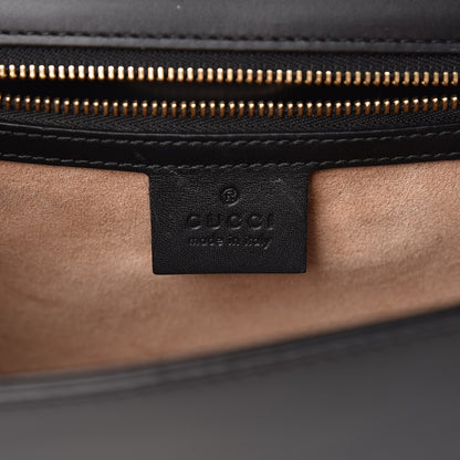 Gucci Calfskin Small Sylvie Shoulder Bag Black 6 of 17