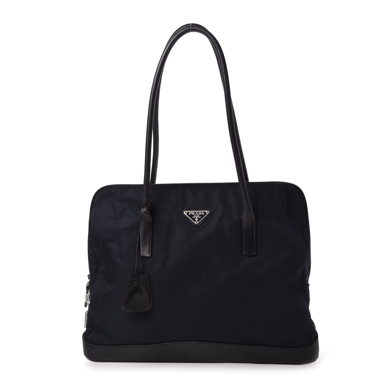 Prada Tessuto Nylon Shoulder Bag Blue 1 of 11