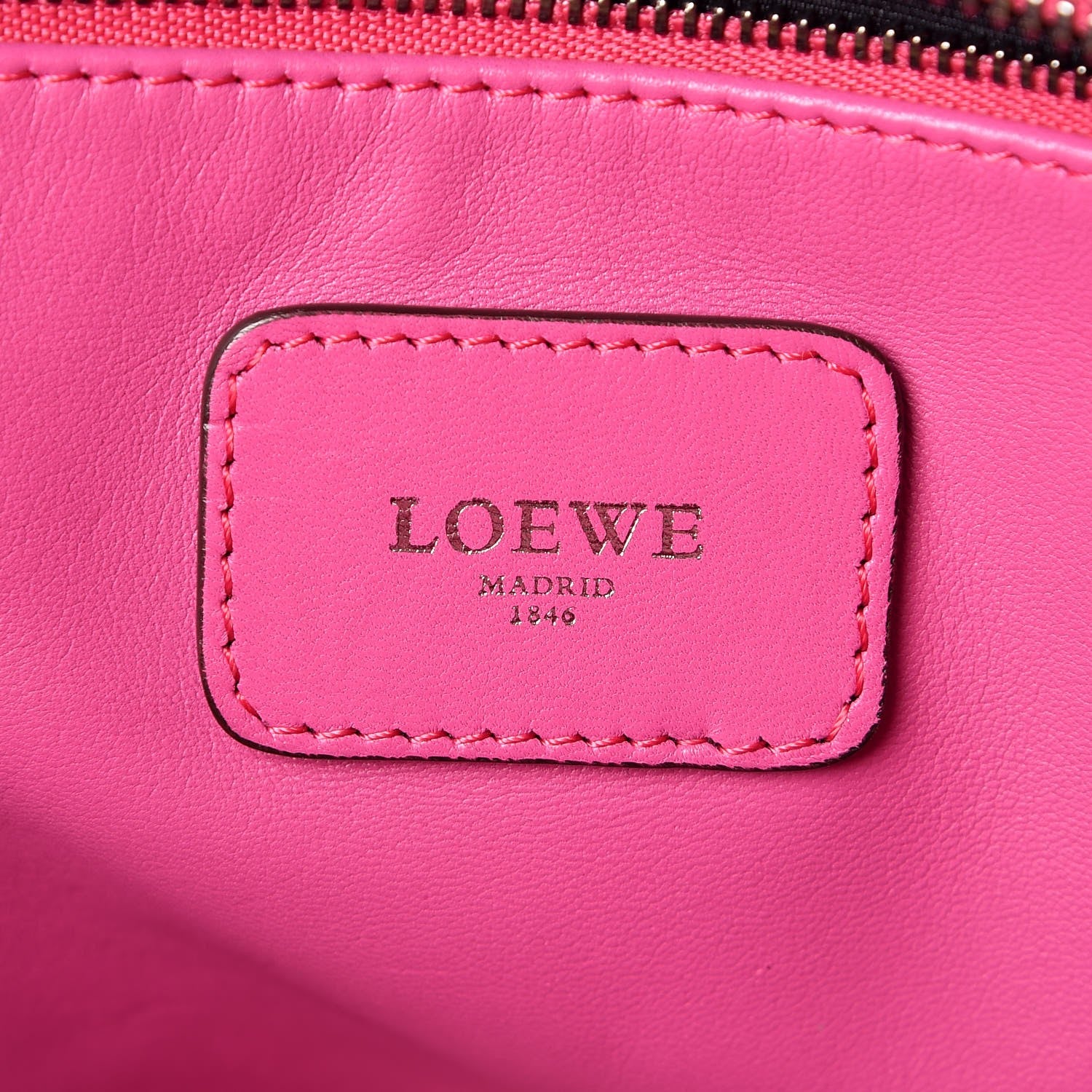 Loewe Goatskin Amazona Pink 6 of 7