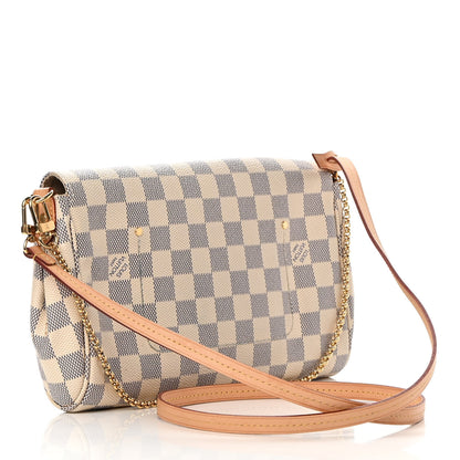 Louis Vuitton Damier Azur Favorite MM 3 of 12