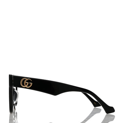 Gucci Rectangle 52mm Frame Sunglasses GG0998S Black 3 of 8