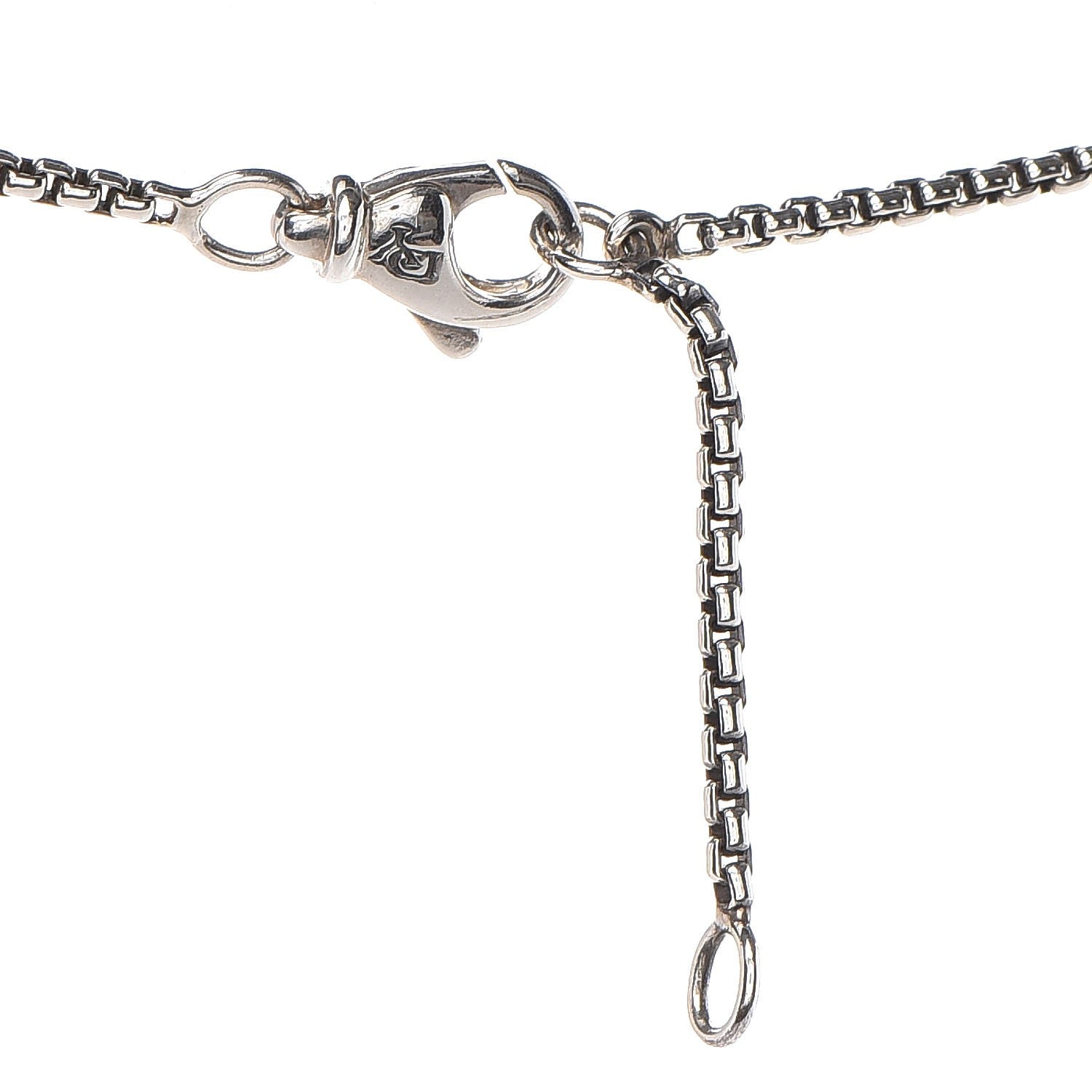 David Yurman Sterling Silver Pearl Starburst Necklace 5 of 5