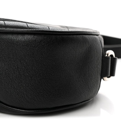 Gucci Sakai Be Green Calfskin Diagonal Stitched Mini Blondie Shoulder Bag Craclet Brown 10 of 10