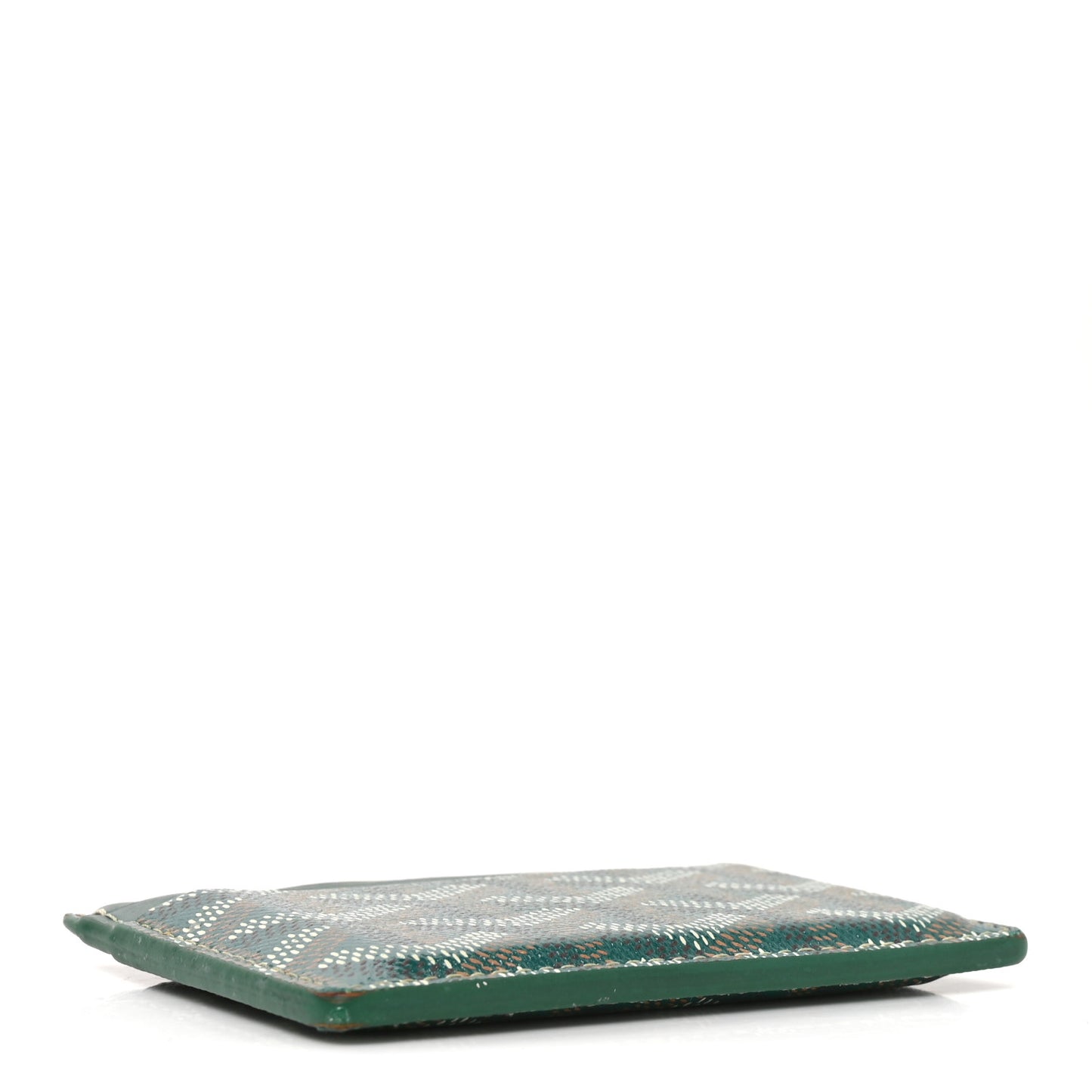Goyardine Saint Sulpice Card Holder Green