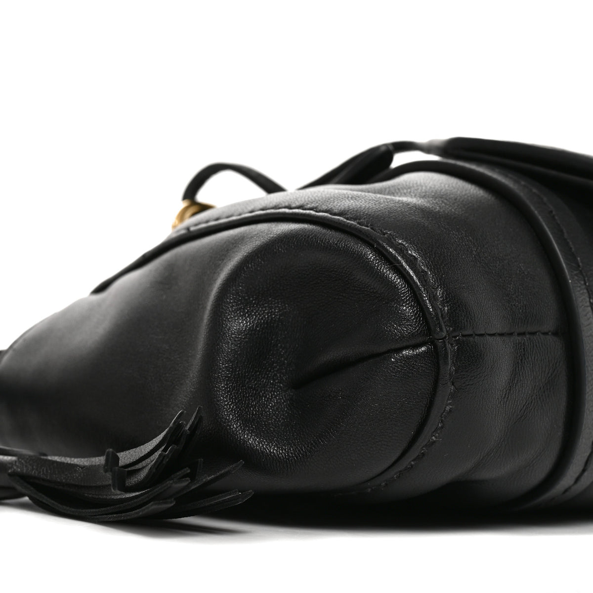 Nappa Mini Joie Shoulder Bag Black