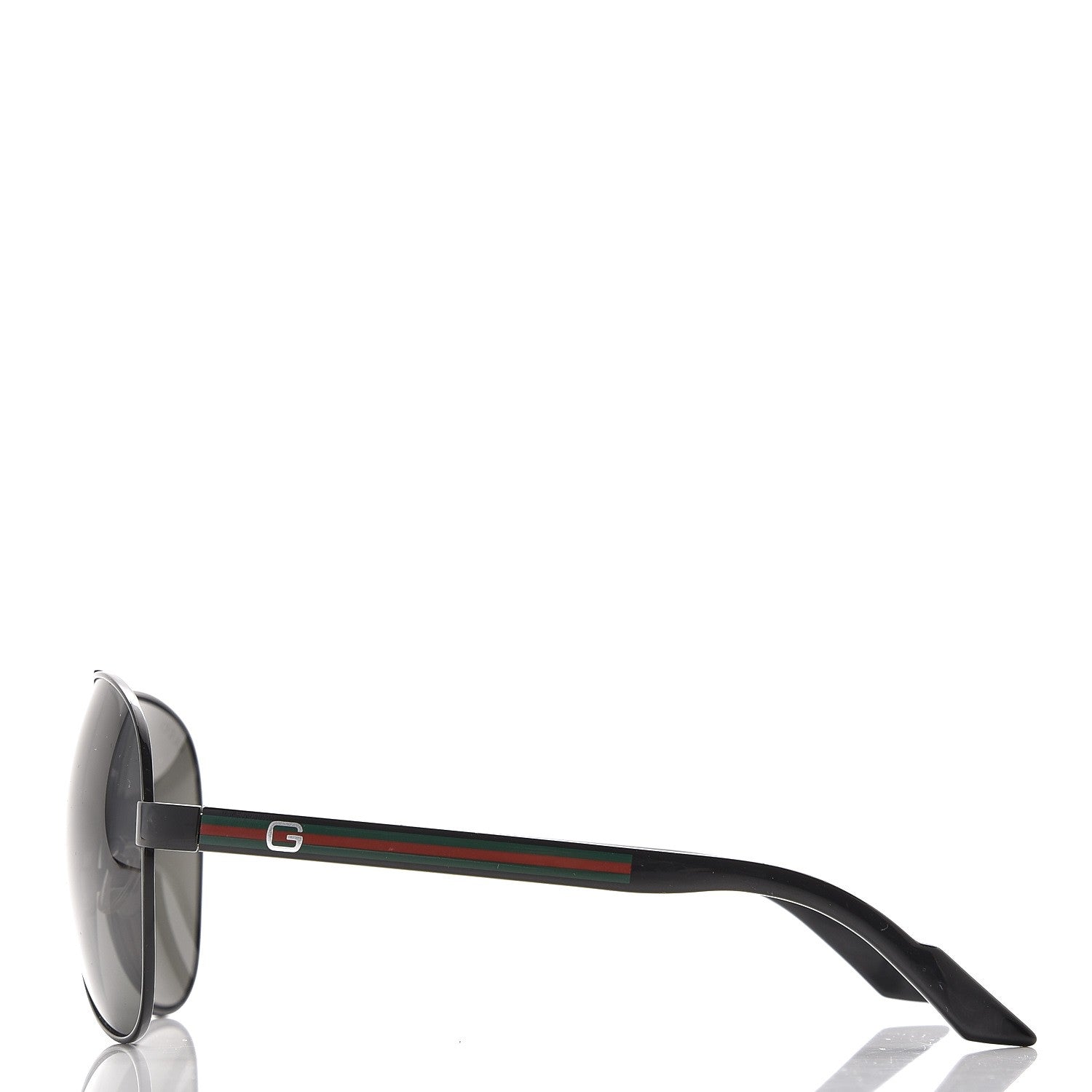 Gucci GG Web Aviator GG1951S Sunglasses Black 3 of 8