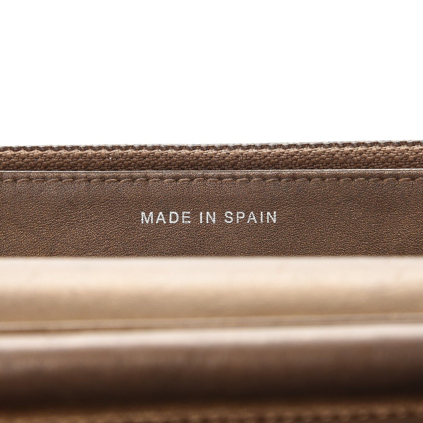 Metallic Caviar Timeless CC Wallet on Chain WOC Bronze