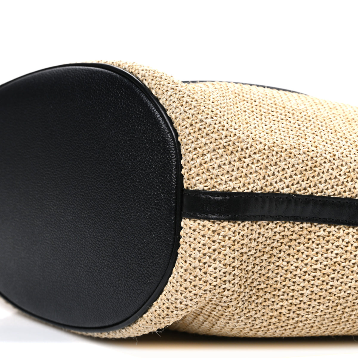 Louis Vuitton Raffia Saint Jacques Tote Black 10 of 10