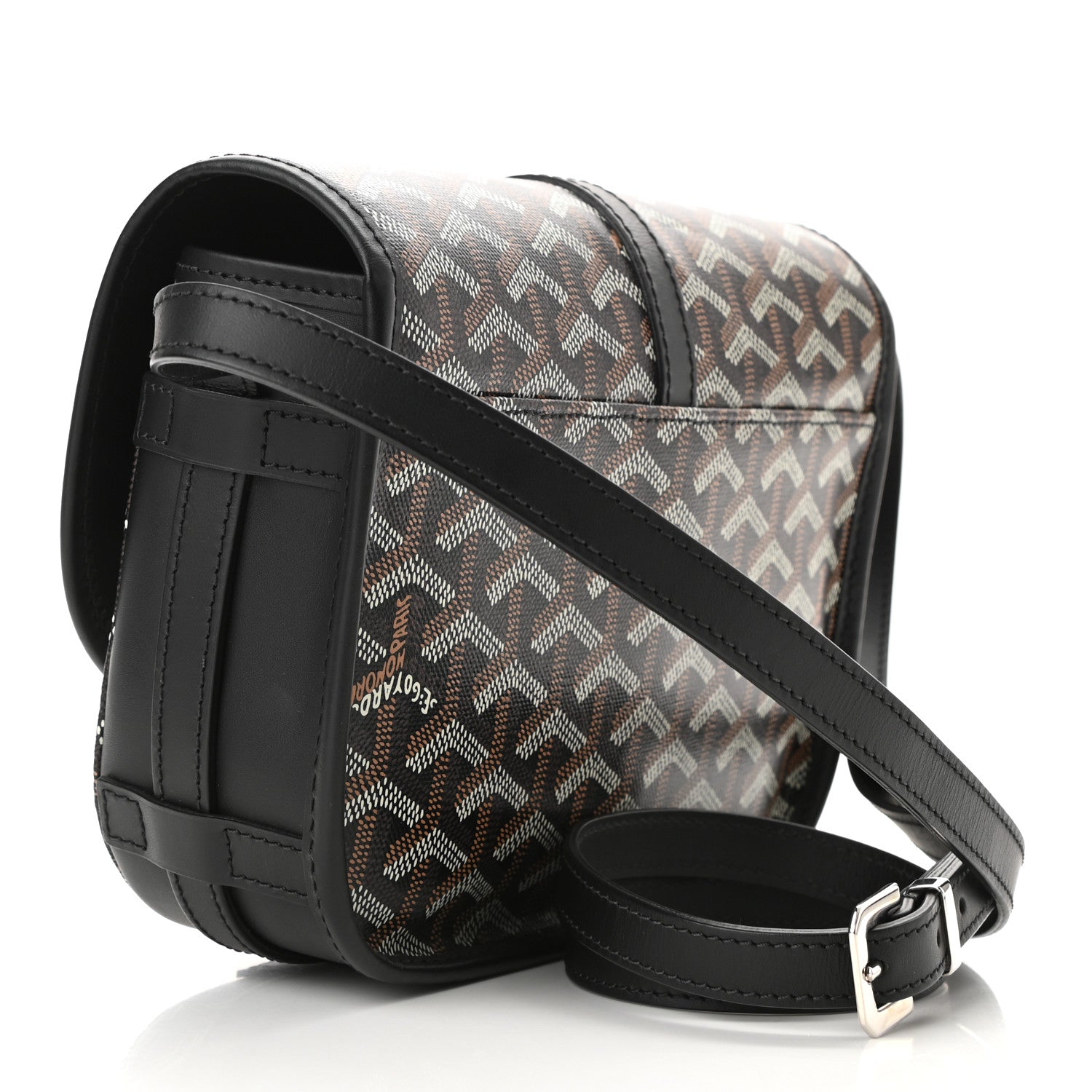 Goyard Goyardine Belvedere II PM Messenger Bag Black 3 of 9