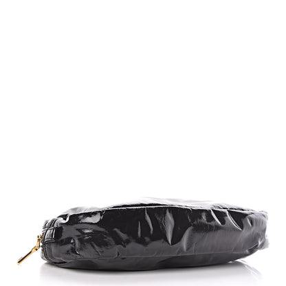 Prada Vernice Cosmetic Pouch Black 4 of 5