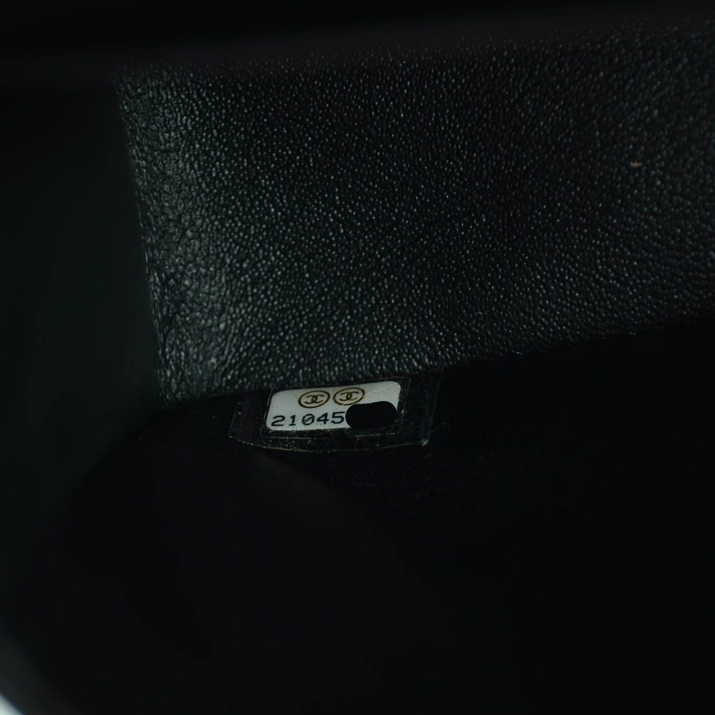 Lambskin Chevron 11.12 Medium Double Flap So Black