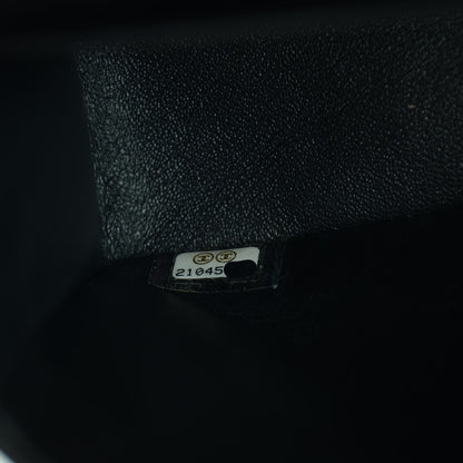 Chanel Lambskin Chevron 11.12 Medium Double Flap So Black 8 of 8