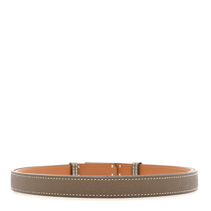 Hermes Epsom Kelly Belt Etoupe 2 of 4