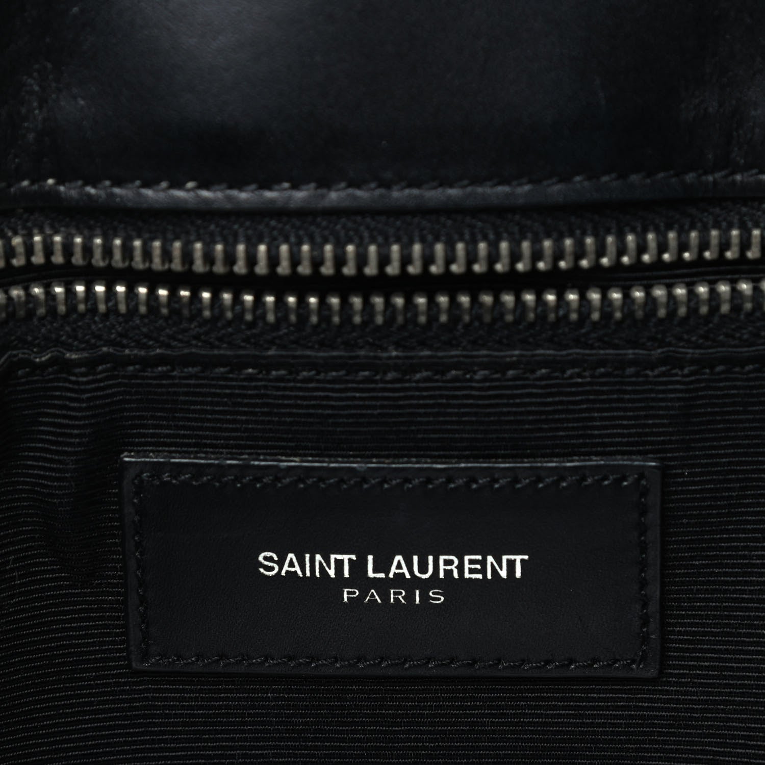 Saint Laurent Calfskin Classic Monogram Shopping Bag Black 5 of 8