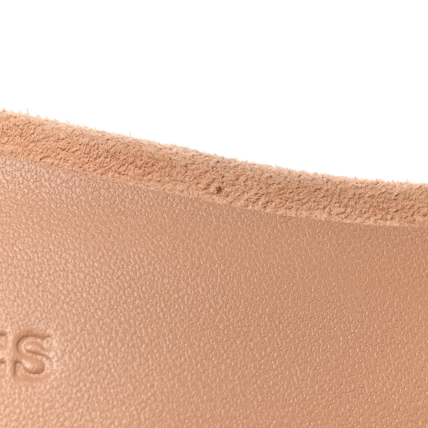 Suede Goatskin Crystal Oasis Sandals 37 Rose Nude