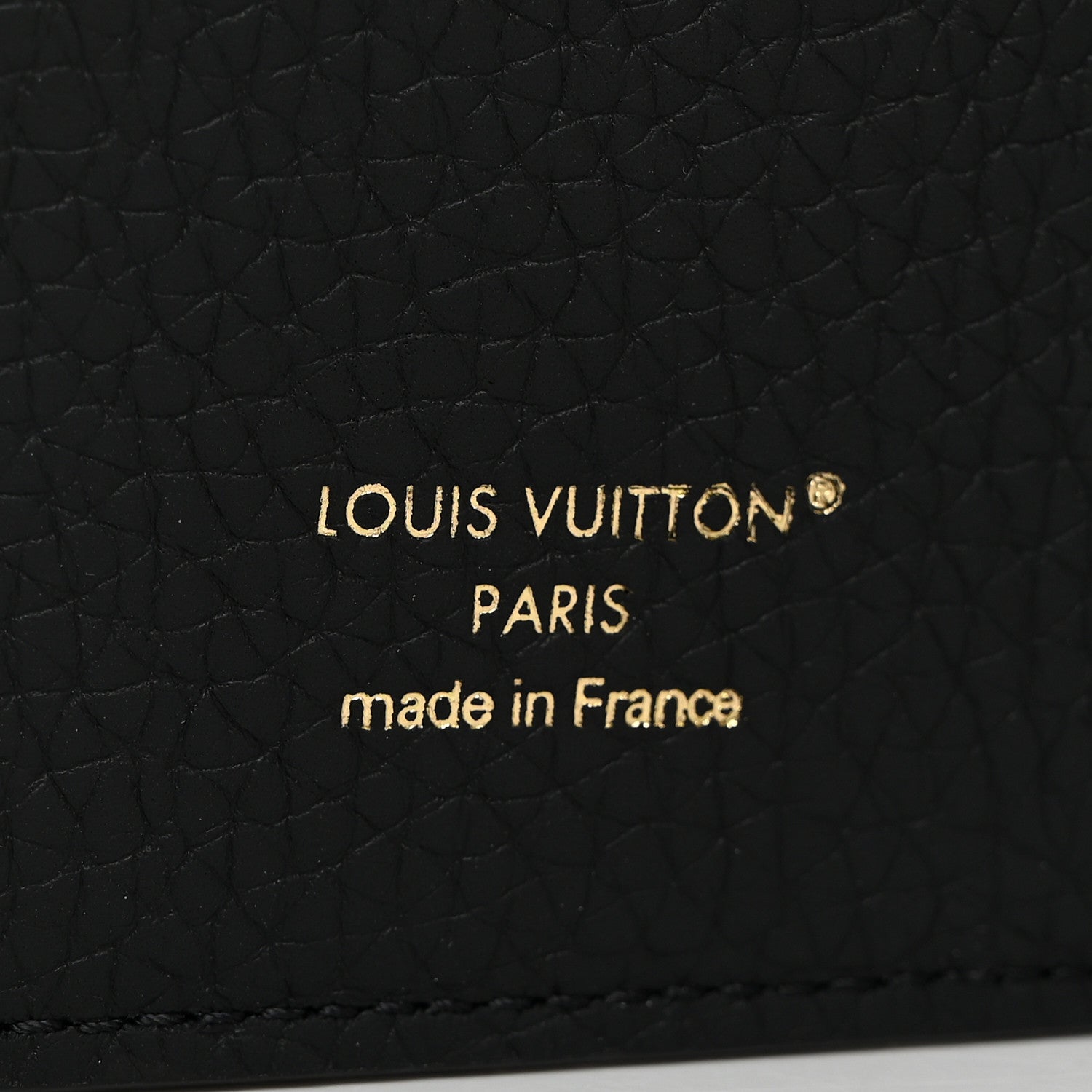Louis Vuitton Taurillon Monogram Emily Notebook Cover MM Black 6 of 7