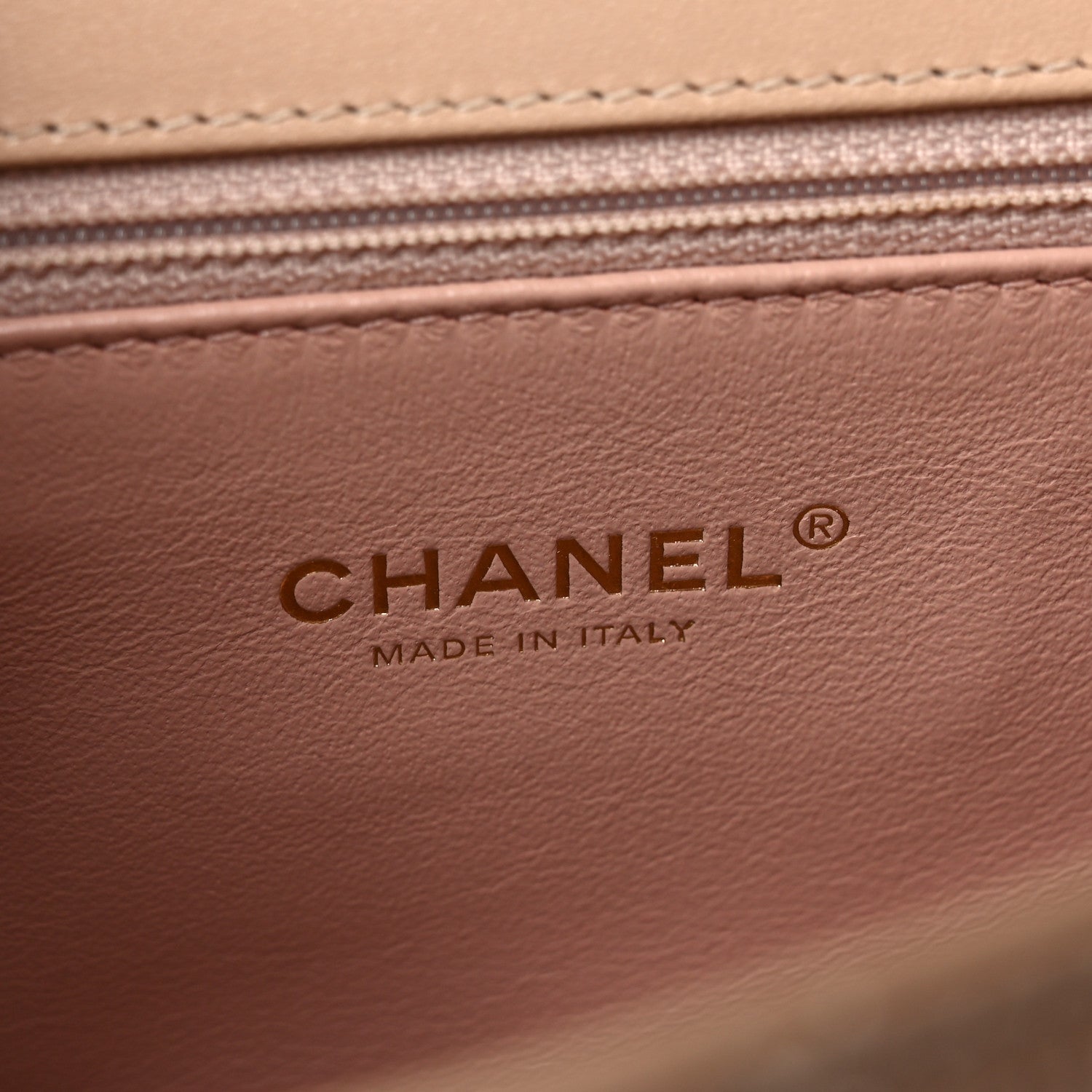 Chanel Caviar Quilted Medium CC Filigree Flap Beige 6 of 11