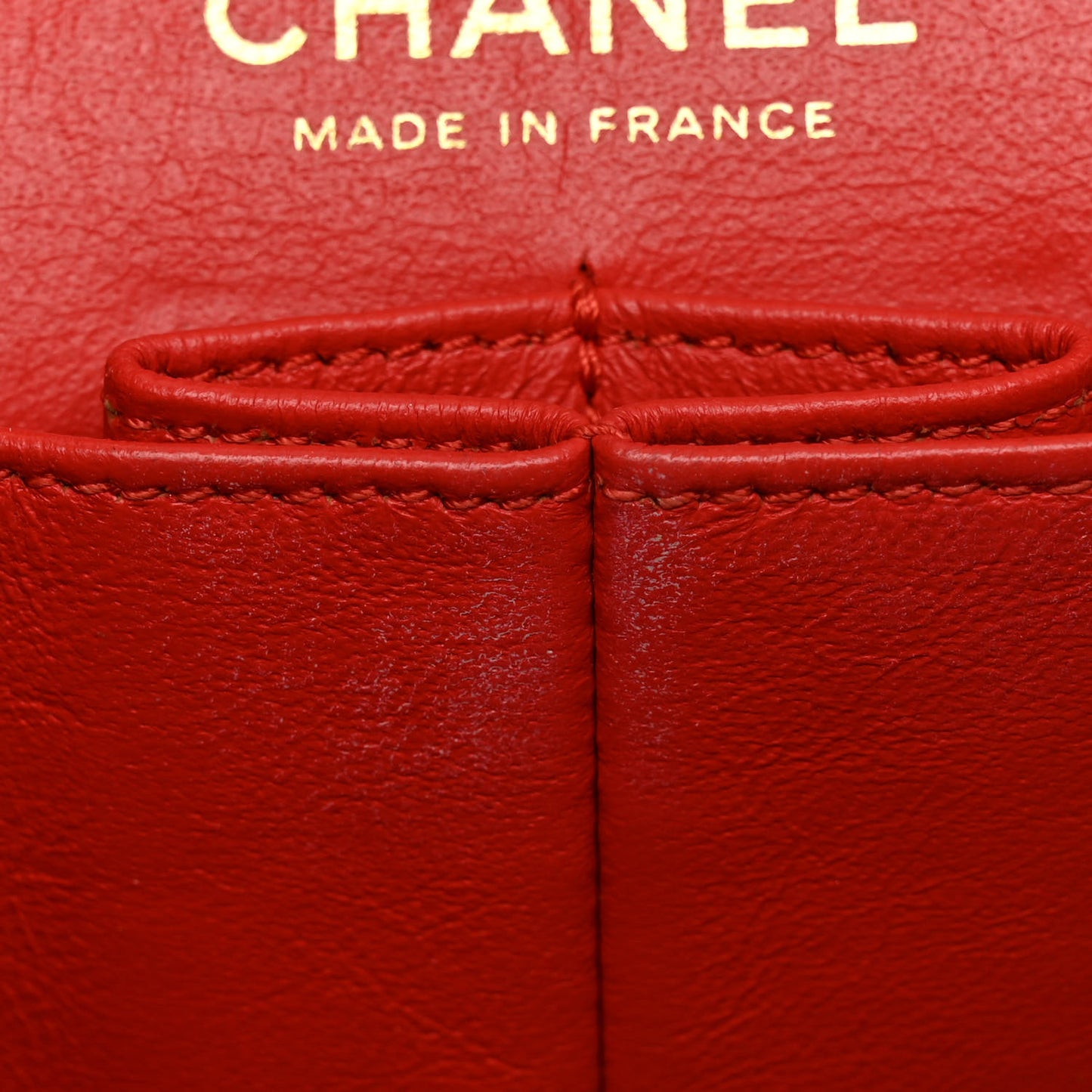 Crackled Patent Calfskin Puzzle Reissue 226 Flap Red