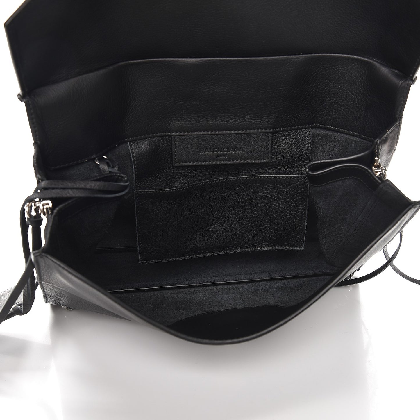 Veau Papier Sight Clutch Black