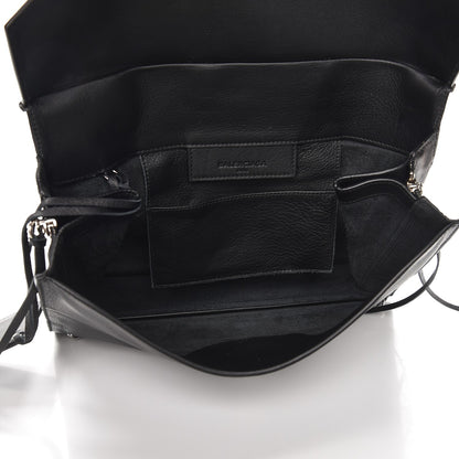 Balenciaga Veau Papier Sight Clutch Black 5 of 7