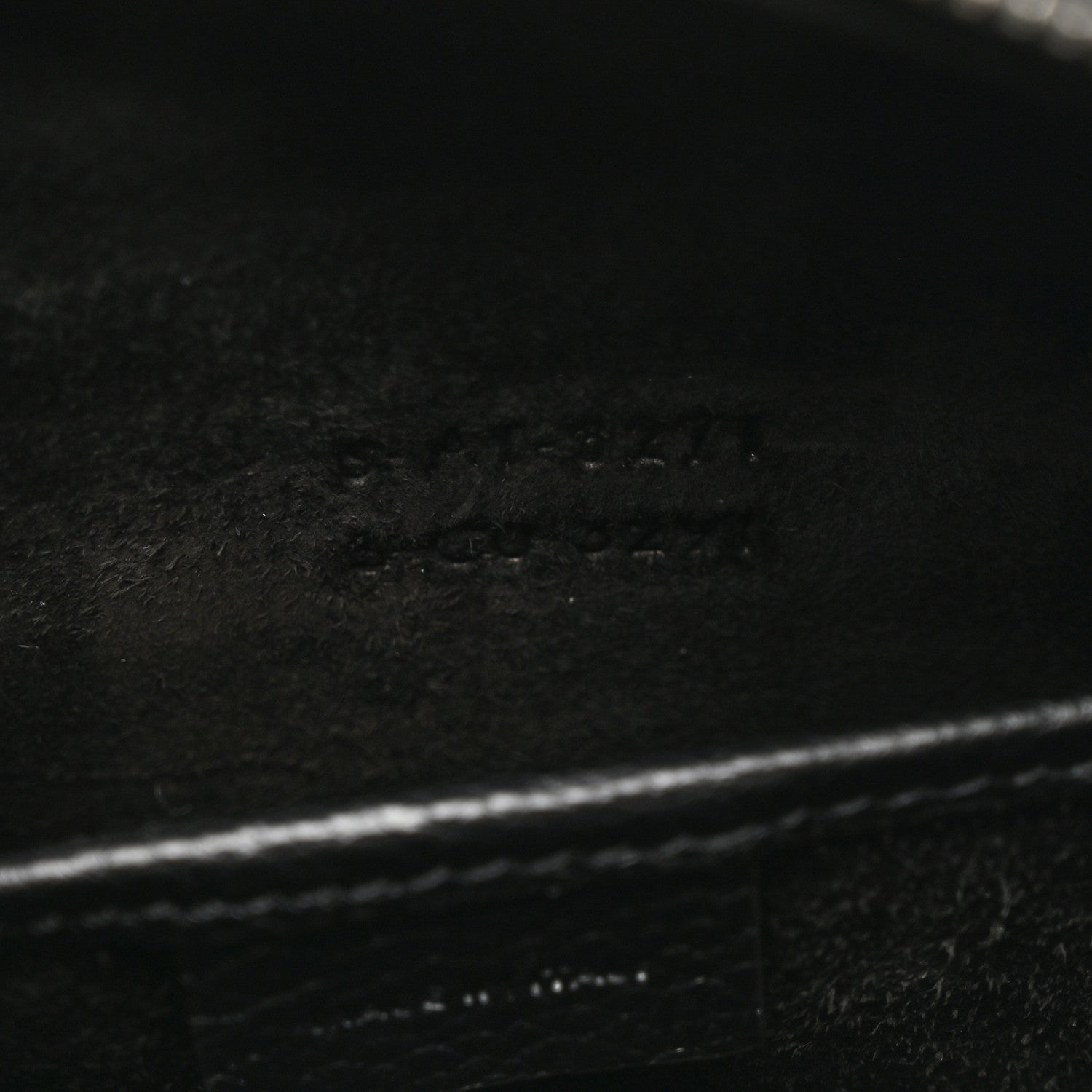 Celine Drummed Calfskin Nano Luggage Black 7 of 11