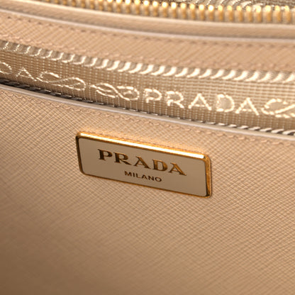 Prada Saffiano Medium Galleria Double Zip Tote Sabbia 5 of 5