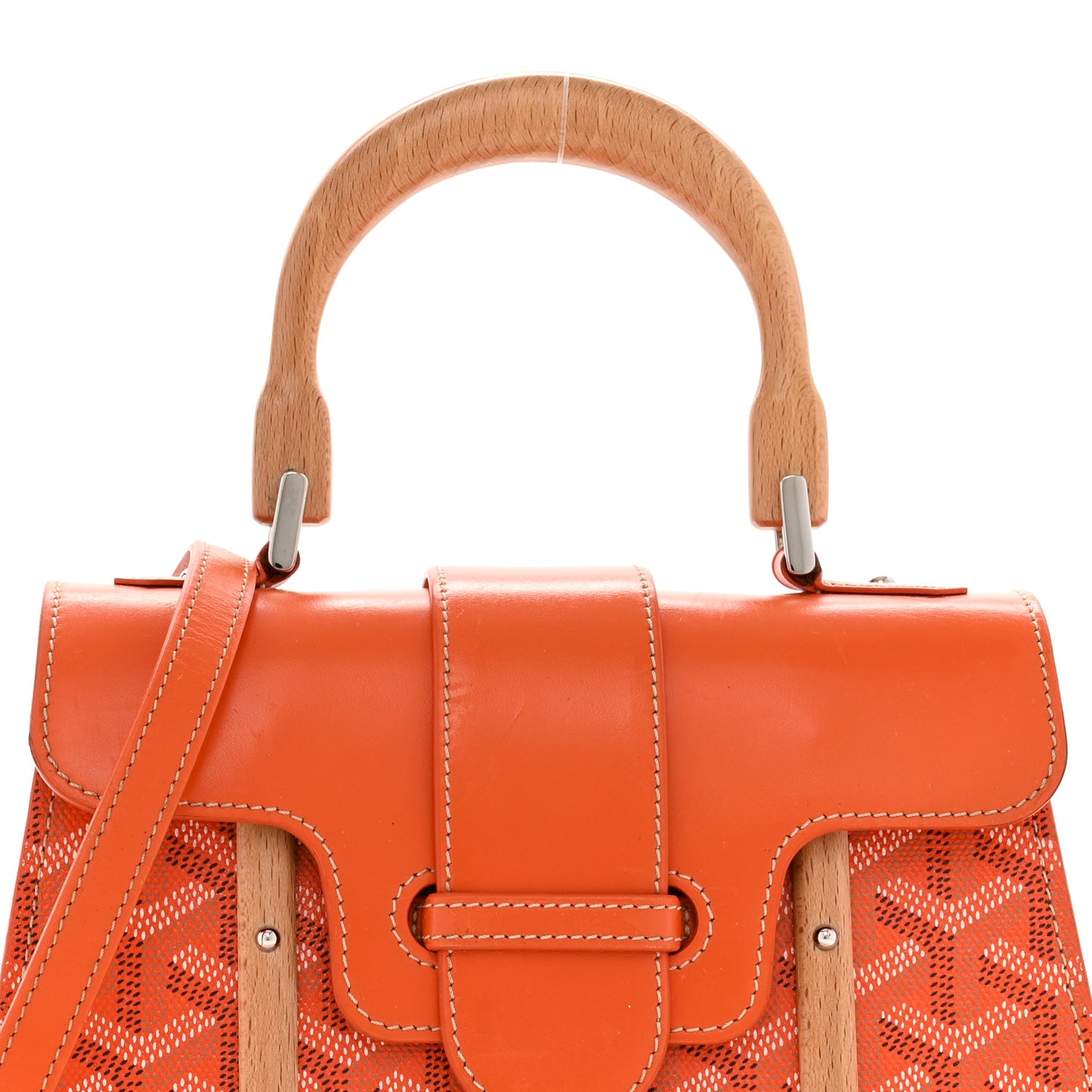 Goyardine Structure Mini Saigon Orange