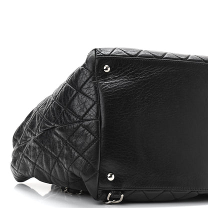 Chanel Lambskin Quilted Beijing Backpack Black 9 of 10