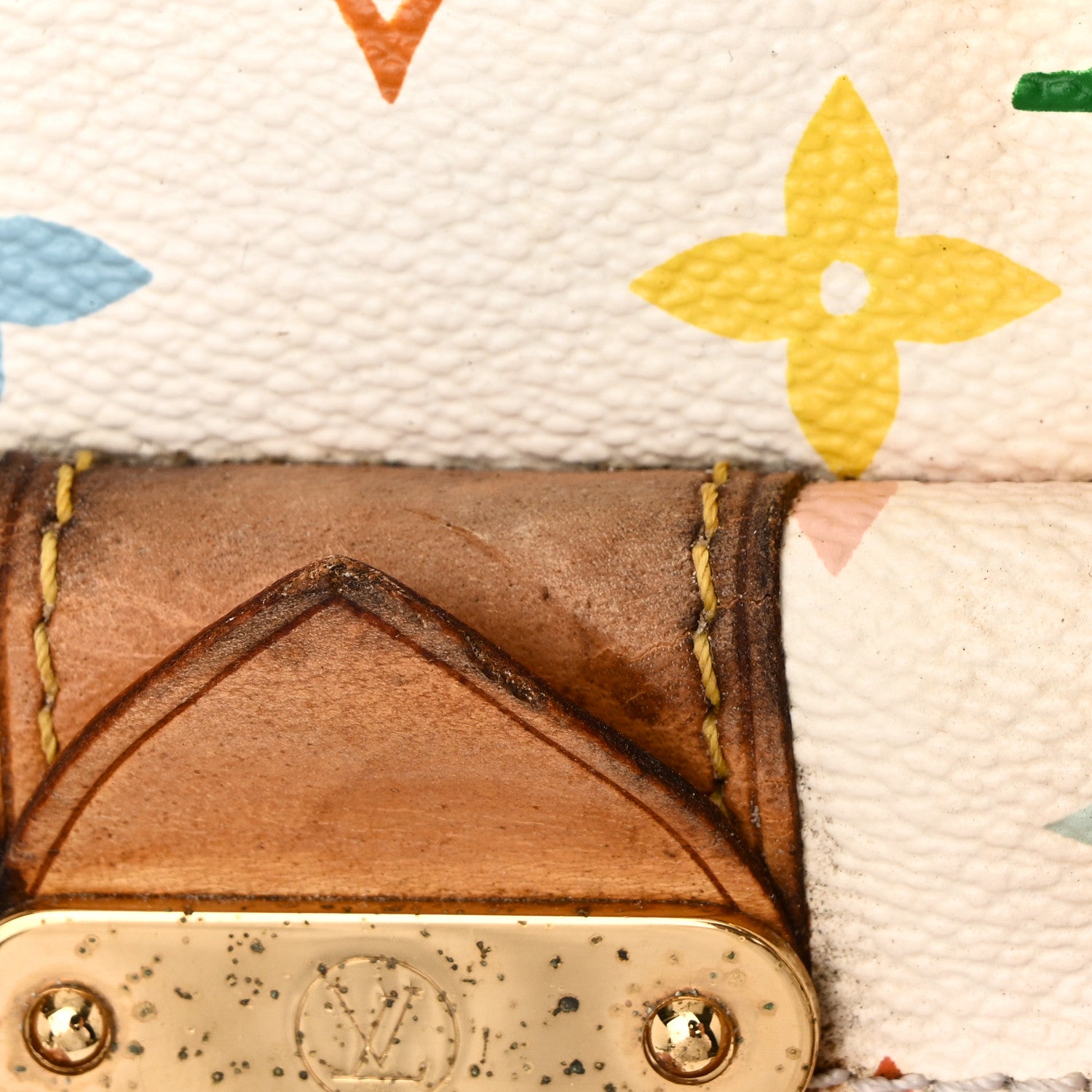 Louis Vuitton Monogram Multicolor Speedy 30 White 12 of 13