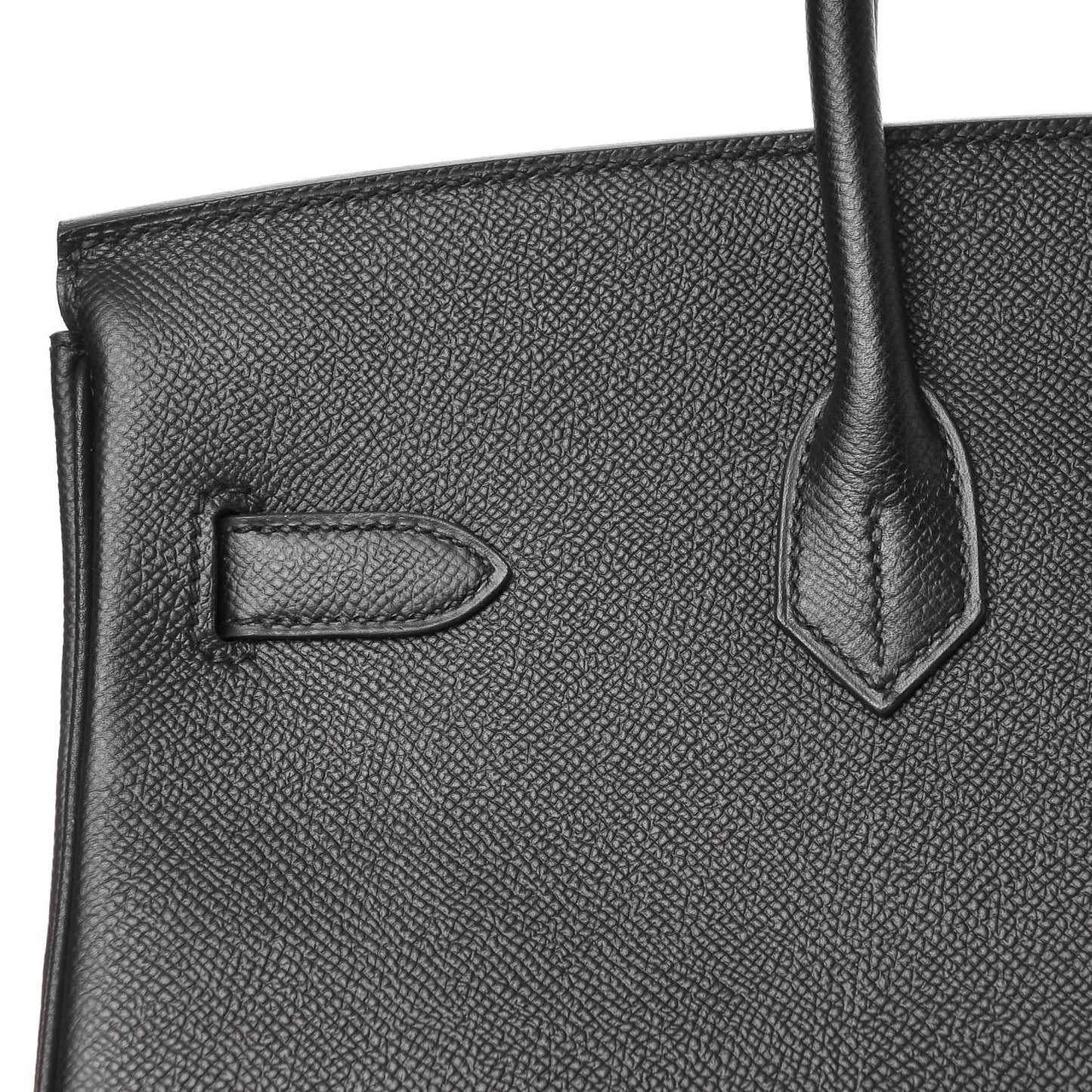 Epsom Birkin 35 Black