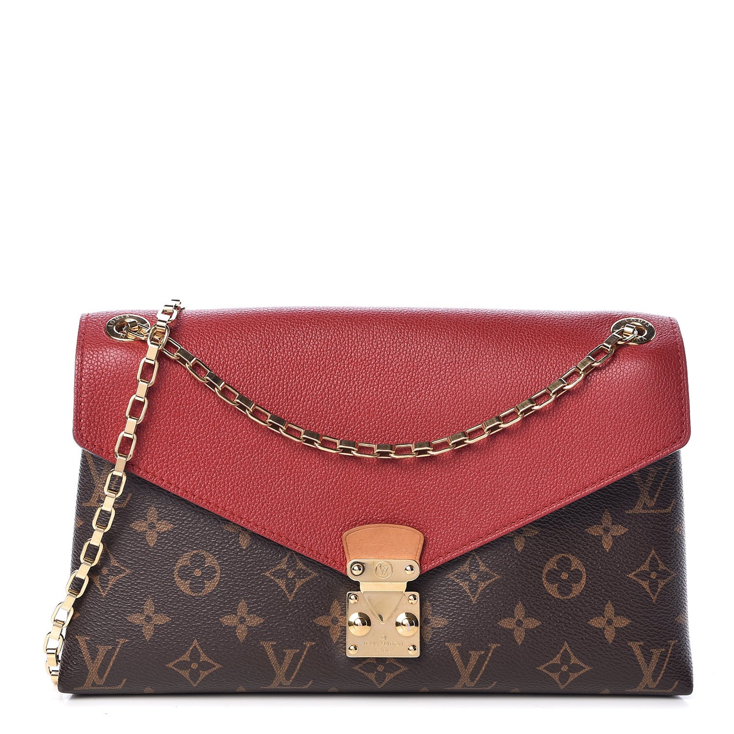 Monogram Pallas Chain Cherry