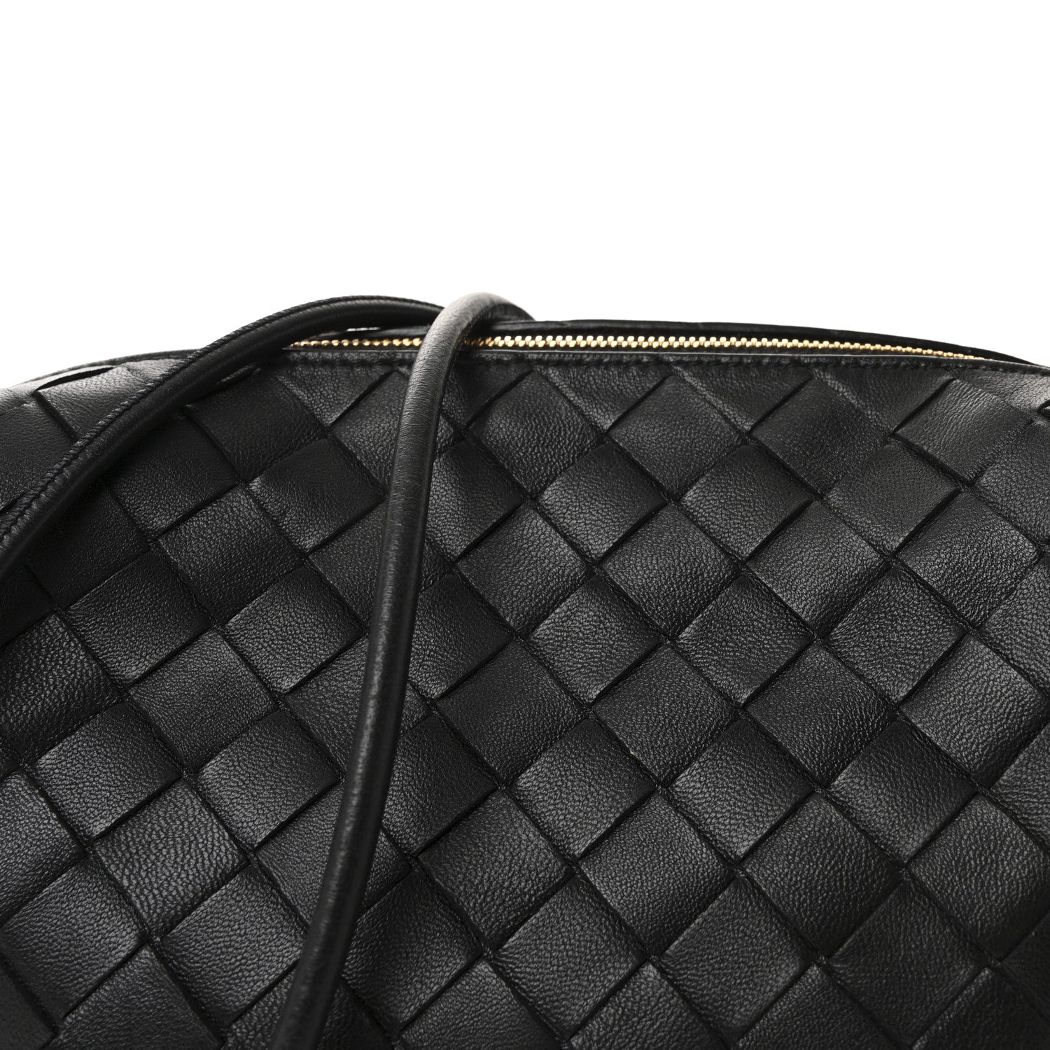 Bottega Veneta Nappa Intrecciato Small Loop Camera Bag Black 7 of 9