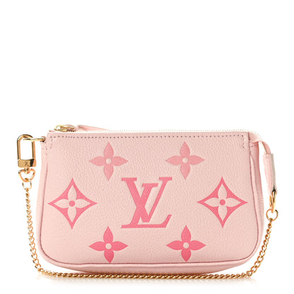 Louis Vuitton Empreinte Monogram Giant By The Pool Mini Pochette Accessories Bouton De Rose 1 of 9