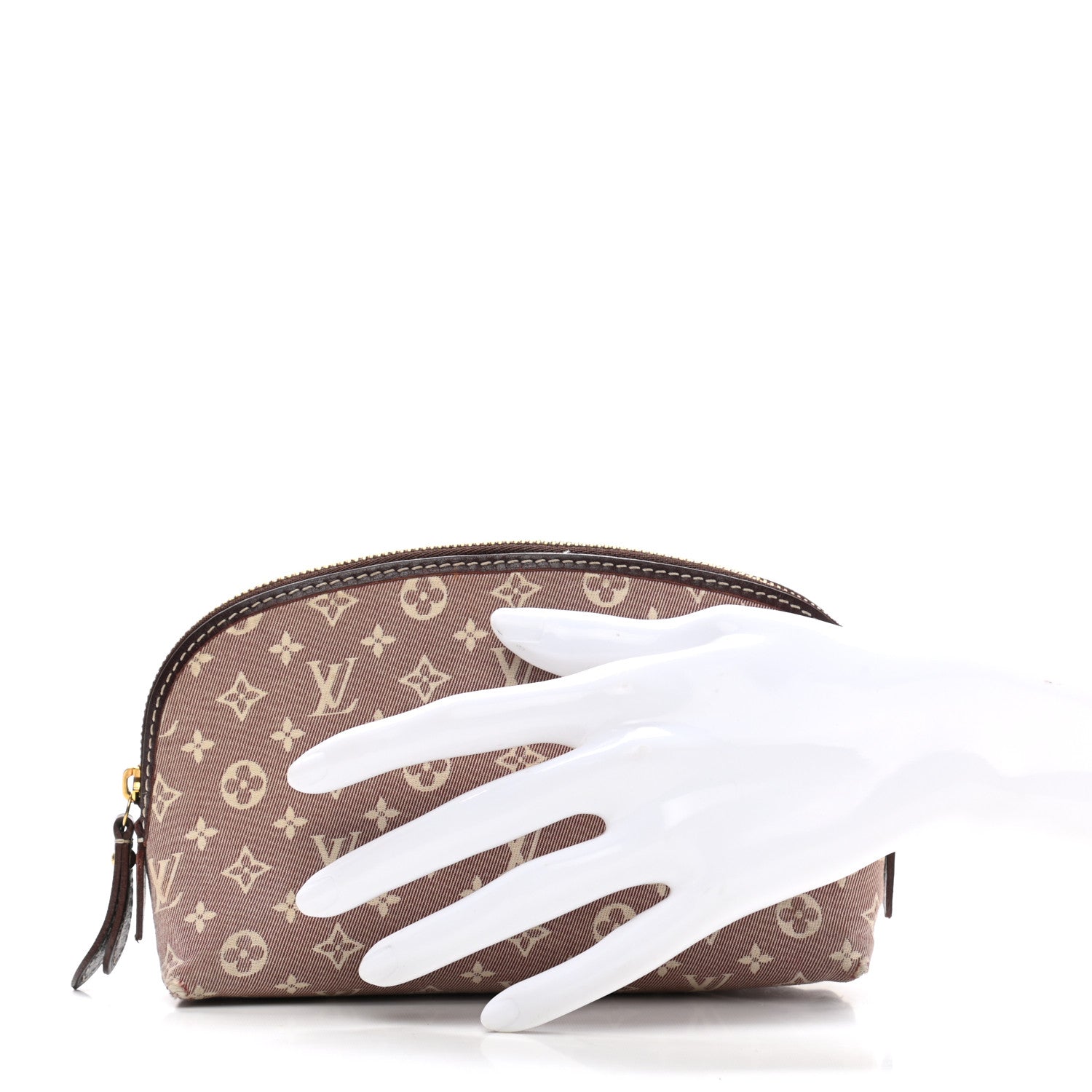 Louis Vuitton Monogram Idylle Cosmetic Pouch Sepia 2 of 11