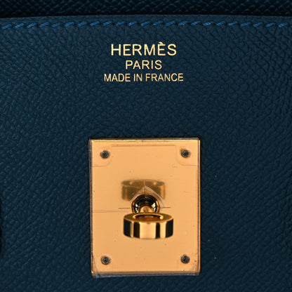 Hermes Epsom Birkin 35 Colvert 6 of 10