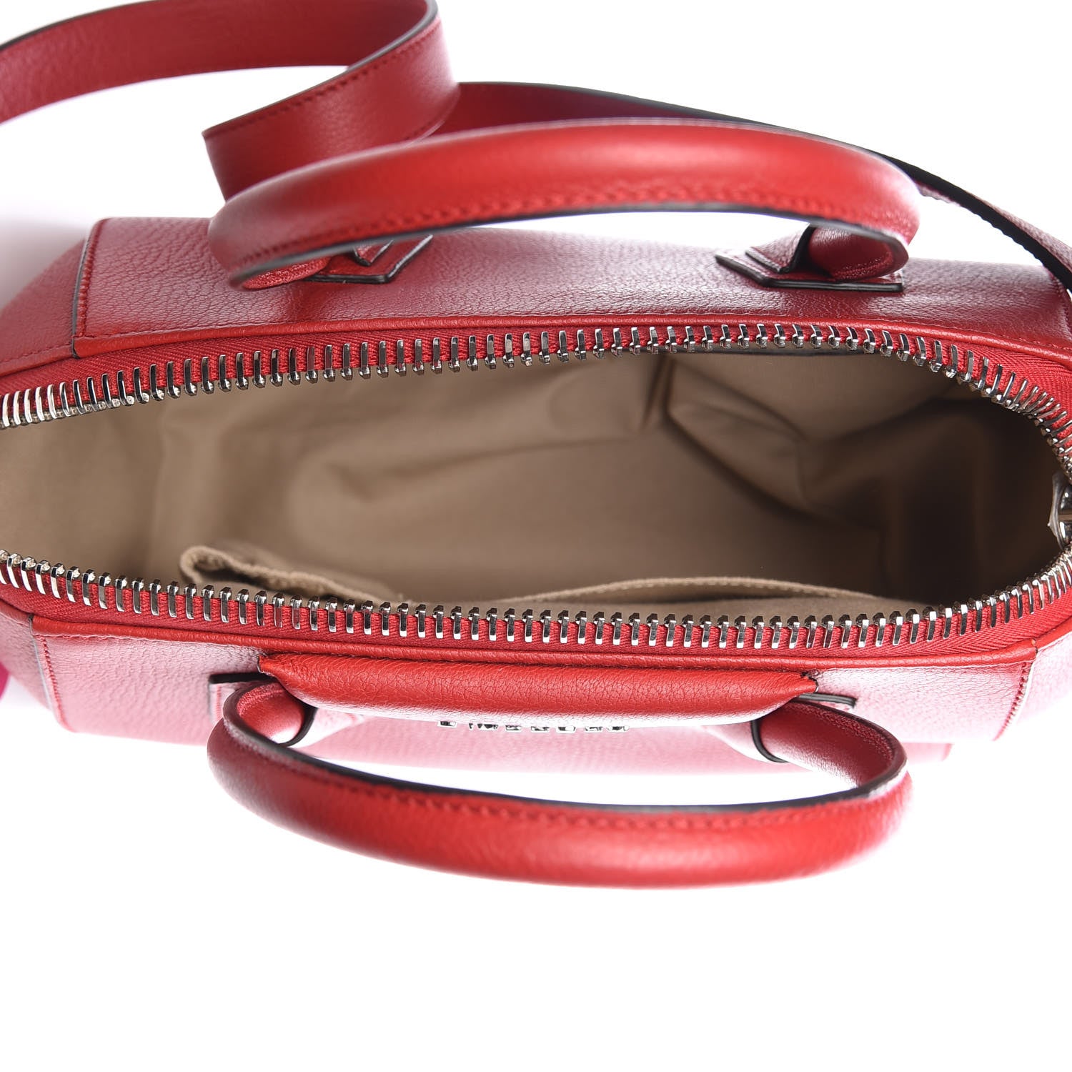 Givenchy Sugar Goatskin Small Antigona Red 6 of 11