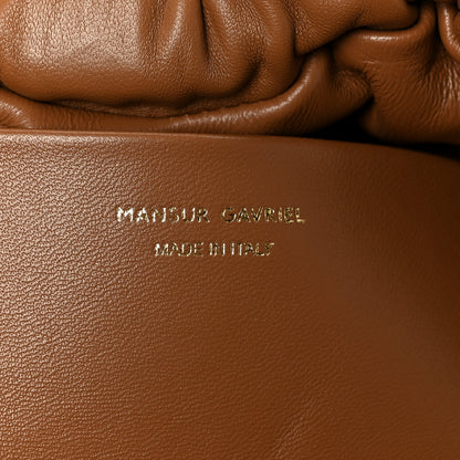 Mansur Gavriel Lambskin Cloud Mini Clutch Caramel 6 of 10