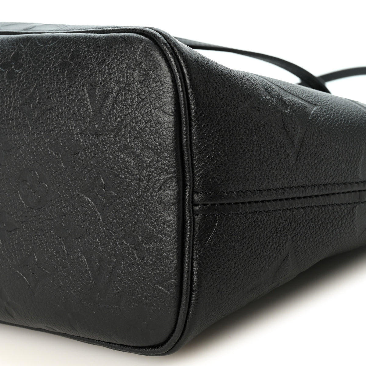 Louis Vuitton Empreinte Monogram Giant Neverfull MM Black 10 of 11