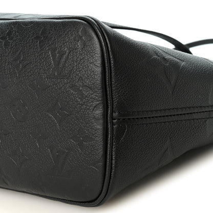 Louis Vuitton Empreinte Monogram Giant Neverfull MM Black 10 of 11